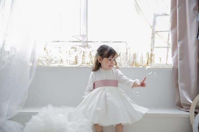 Amaia Kids ♥受注生産のセレモニードレス。スタジオコフレさんでご 